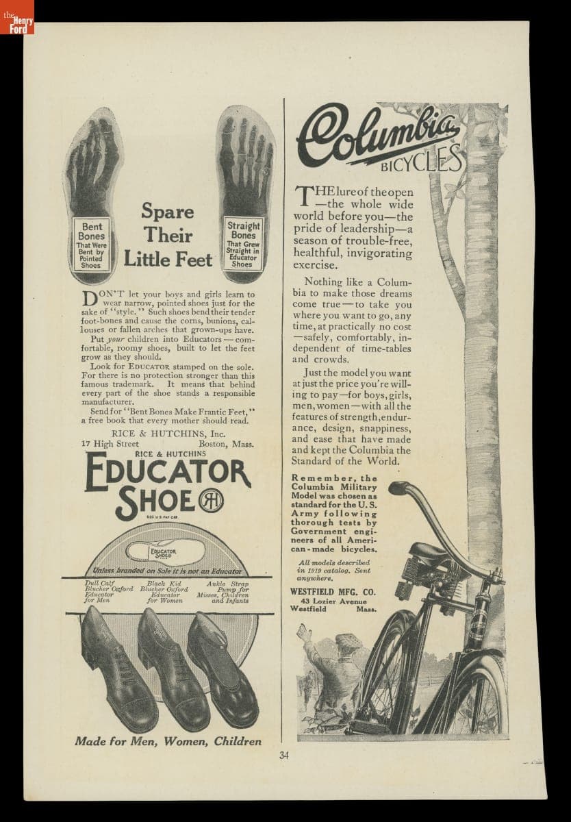 "Spare Their Little Feet," 1917-1921