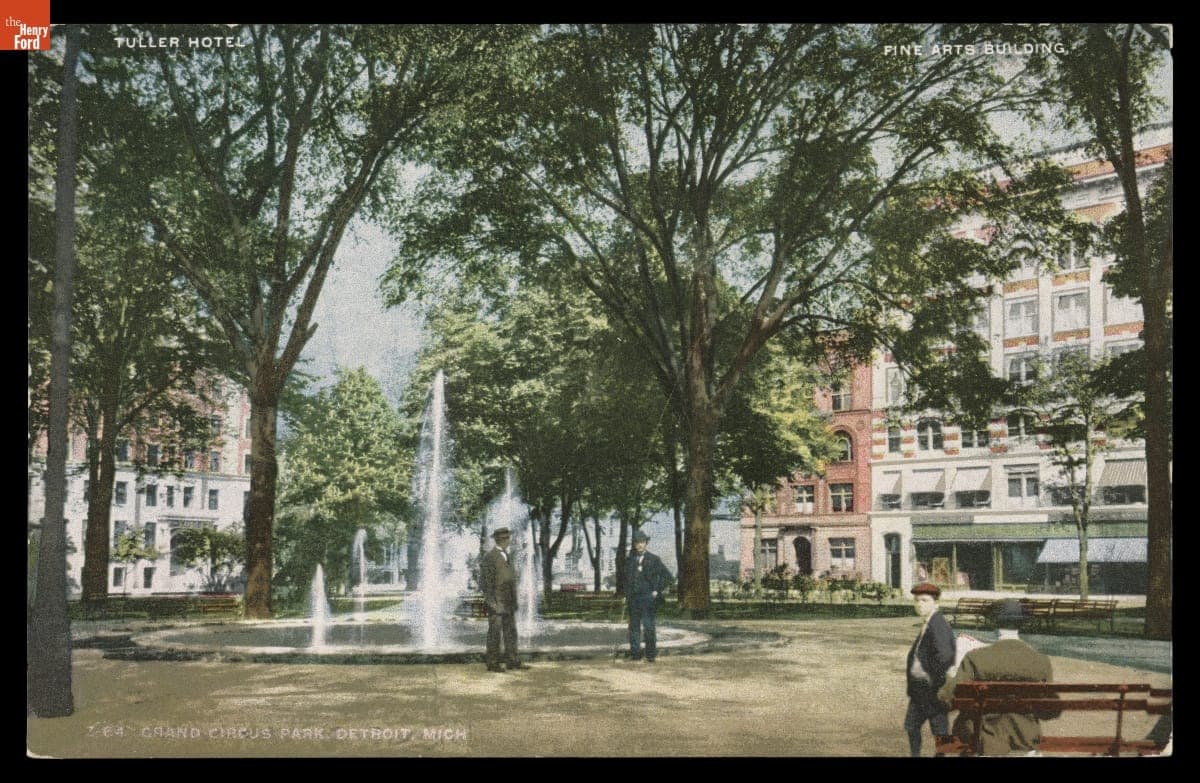 Grand Circus Park, Detroit, Michigan