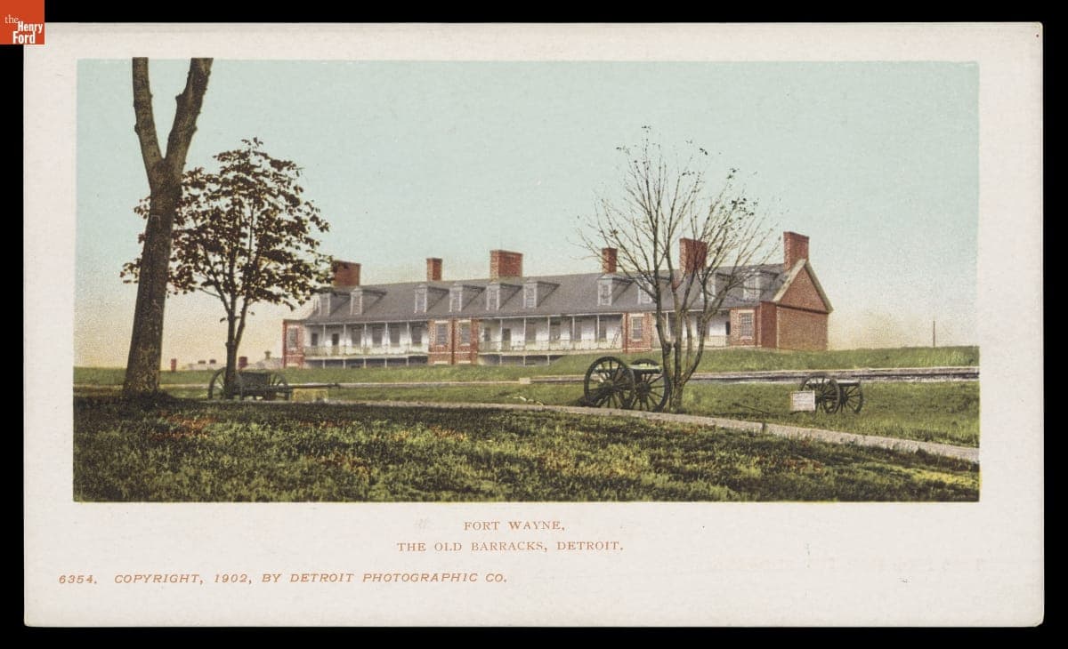 Fort Wayne, the Old Barracks, Detroit, Michigan