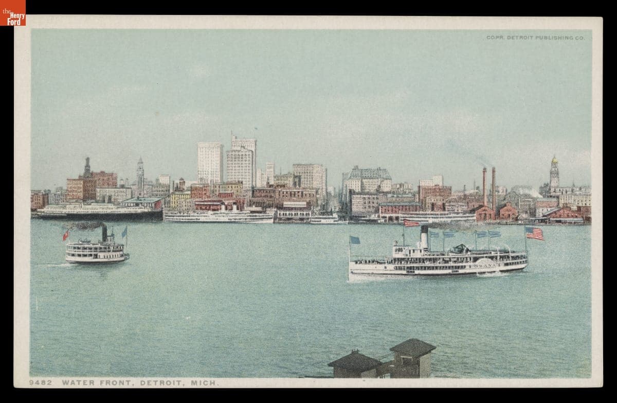 Water Front, Detroit, Michigan