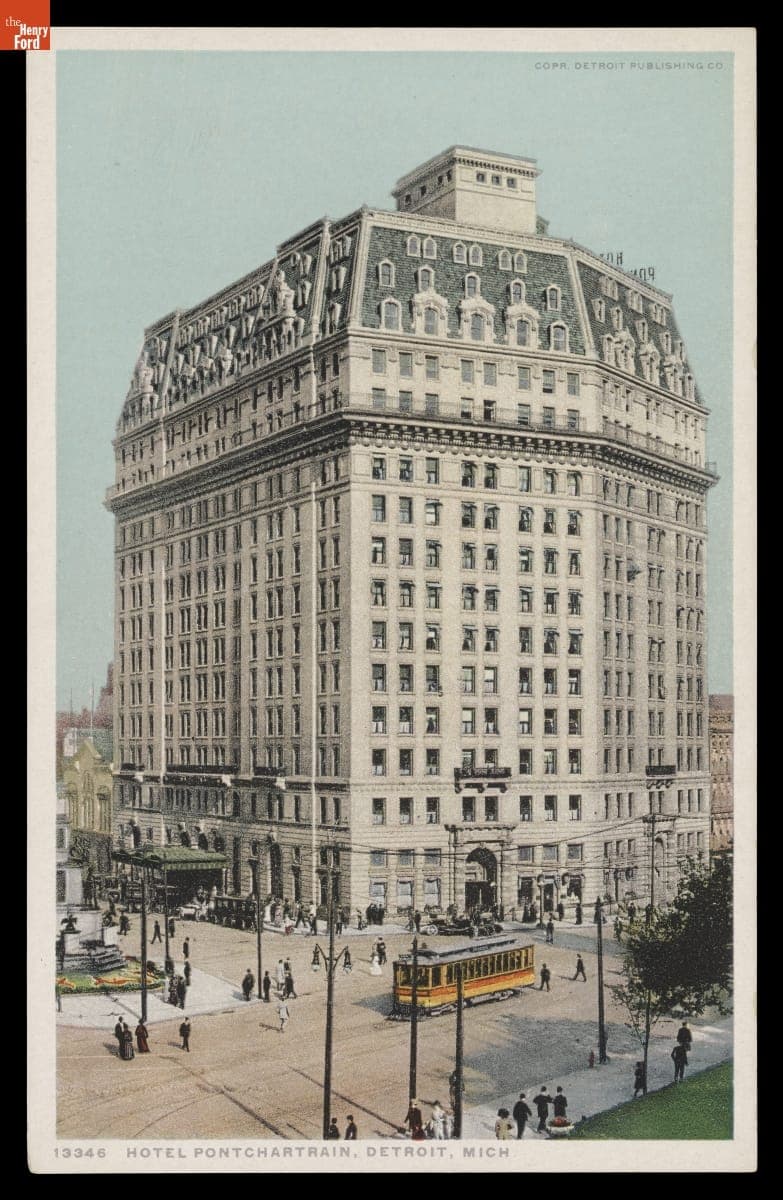 Hotel Pontchartrain, Detroit, Michigan