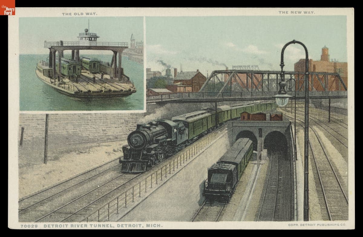 Detroit River Tunnel, Detroit, Michigan