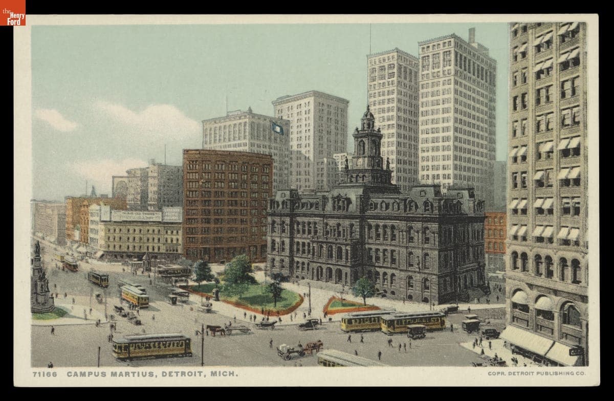 Campus Martius, Detroit, Michigan