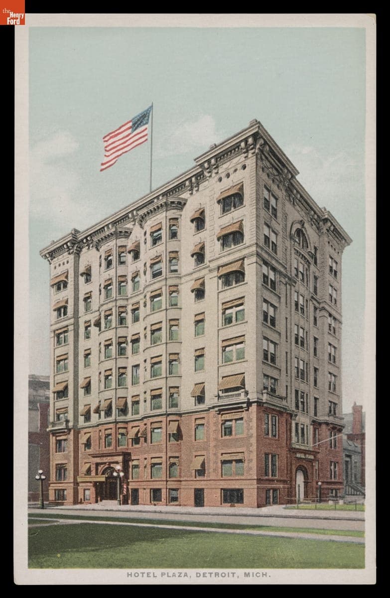 Hotel Plaza, Detroit, Michigan
