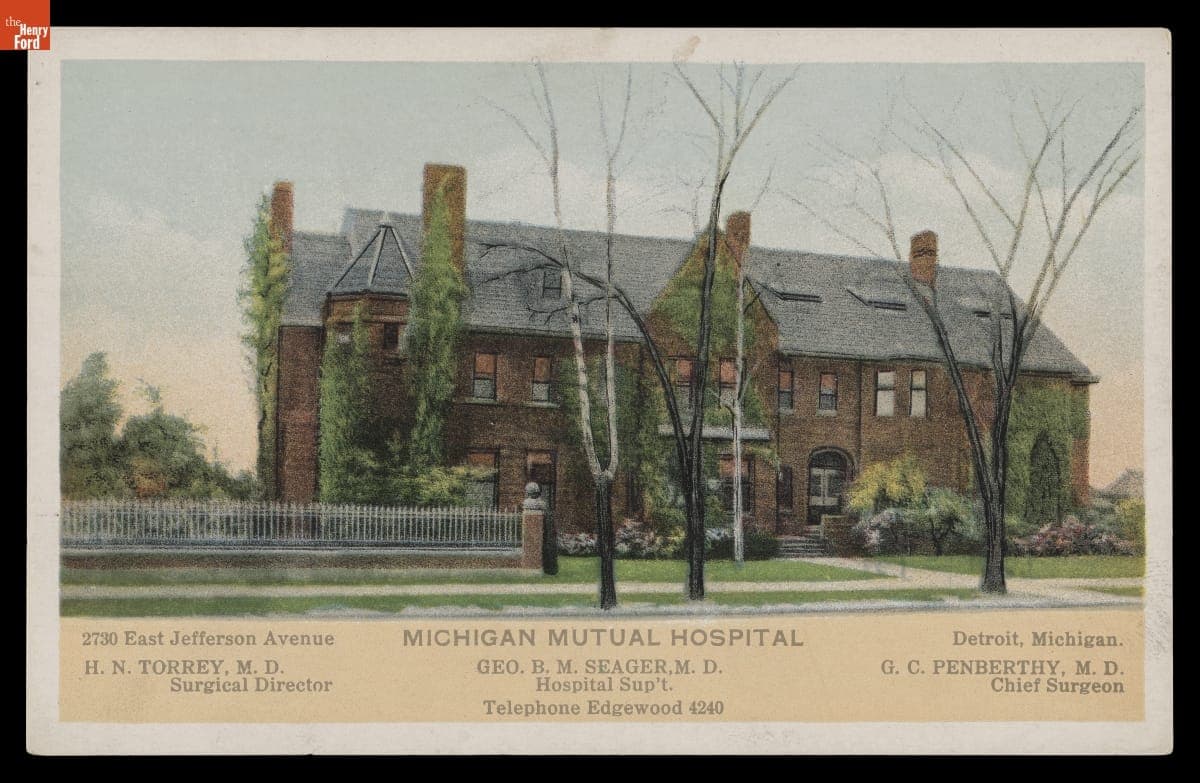 Michigan Mutual Hospital, Detroit, Michigan