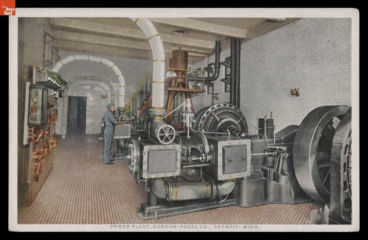 Power Plant, Gordon-Pagel Company, Detroit, Michigan