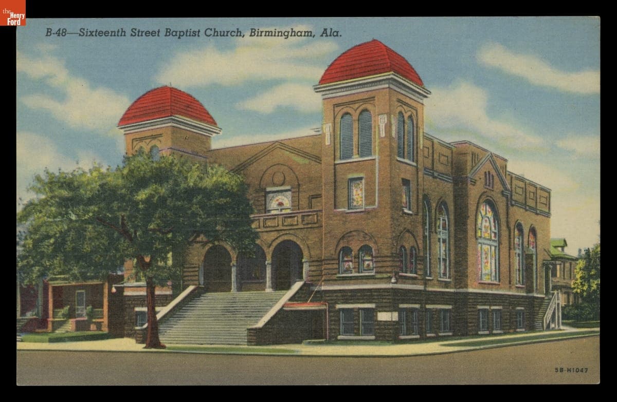 Sixteenth Street Baptist Church, Birmingham, Alabama, 1945
