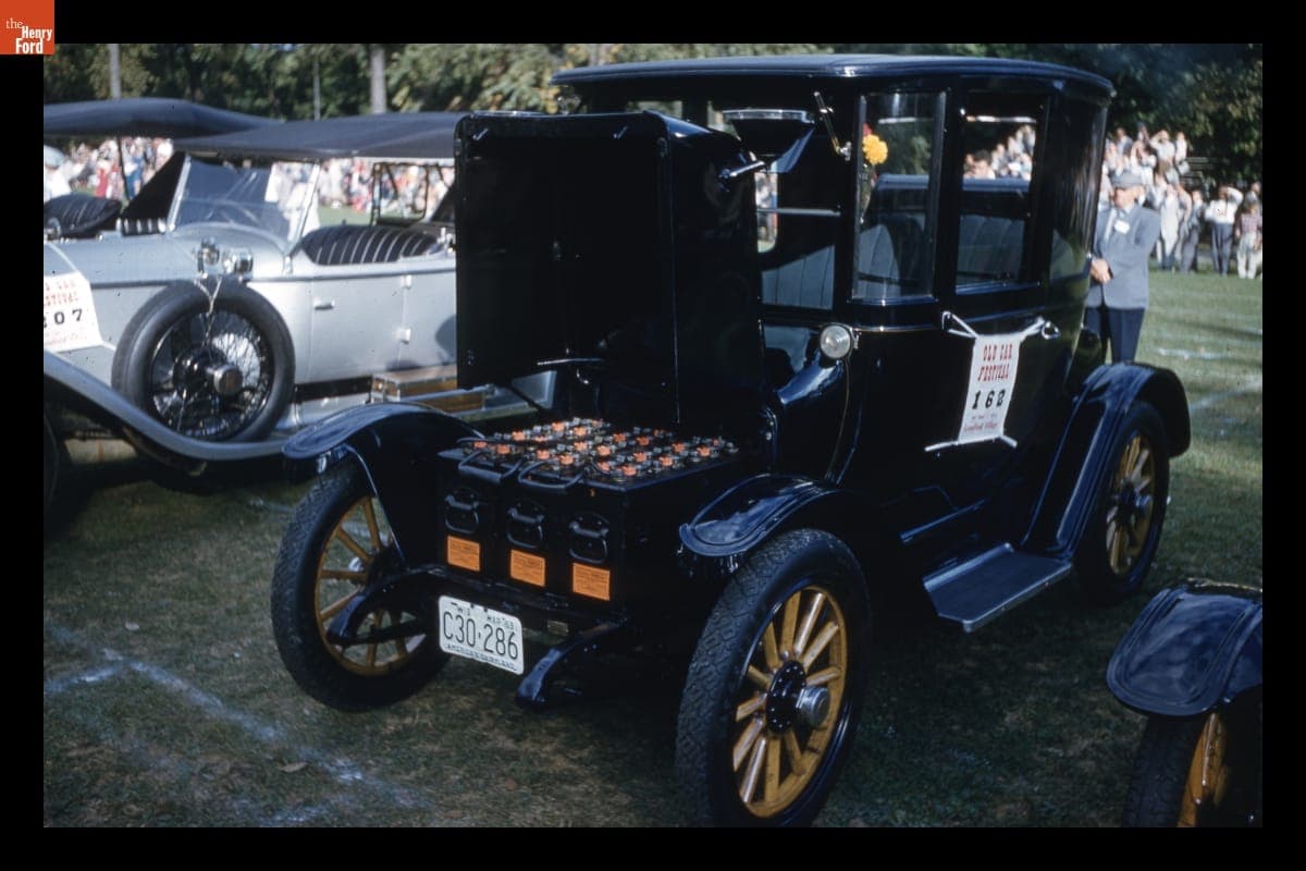 1919 Detroit Electric at Old Car Festival in Greenfield Village, September 1958