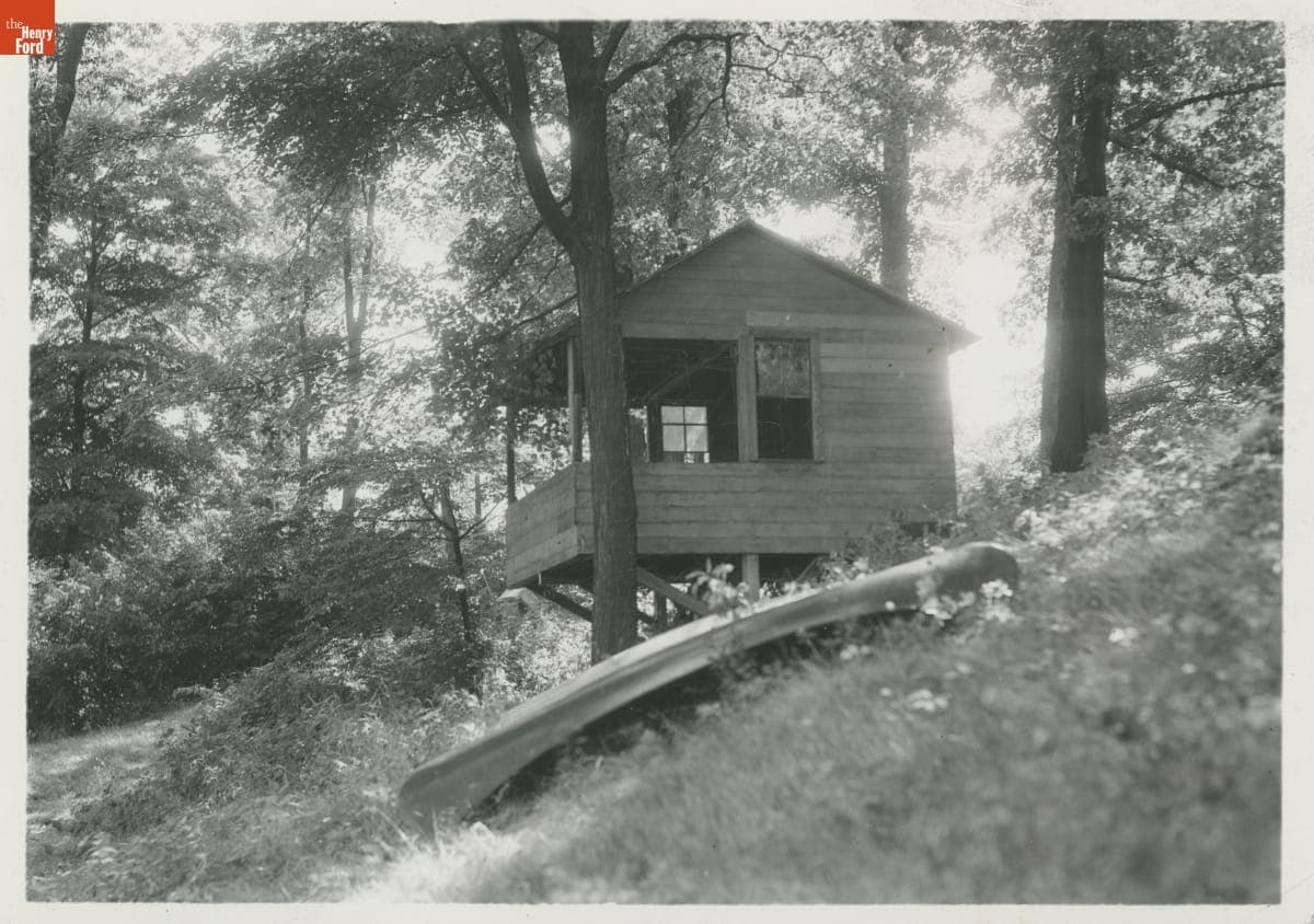 Charles Steinmetz Cabin in Greenfield Village, circa 1933