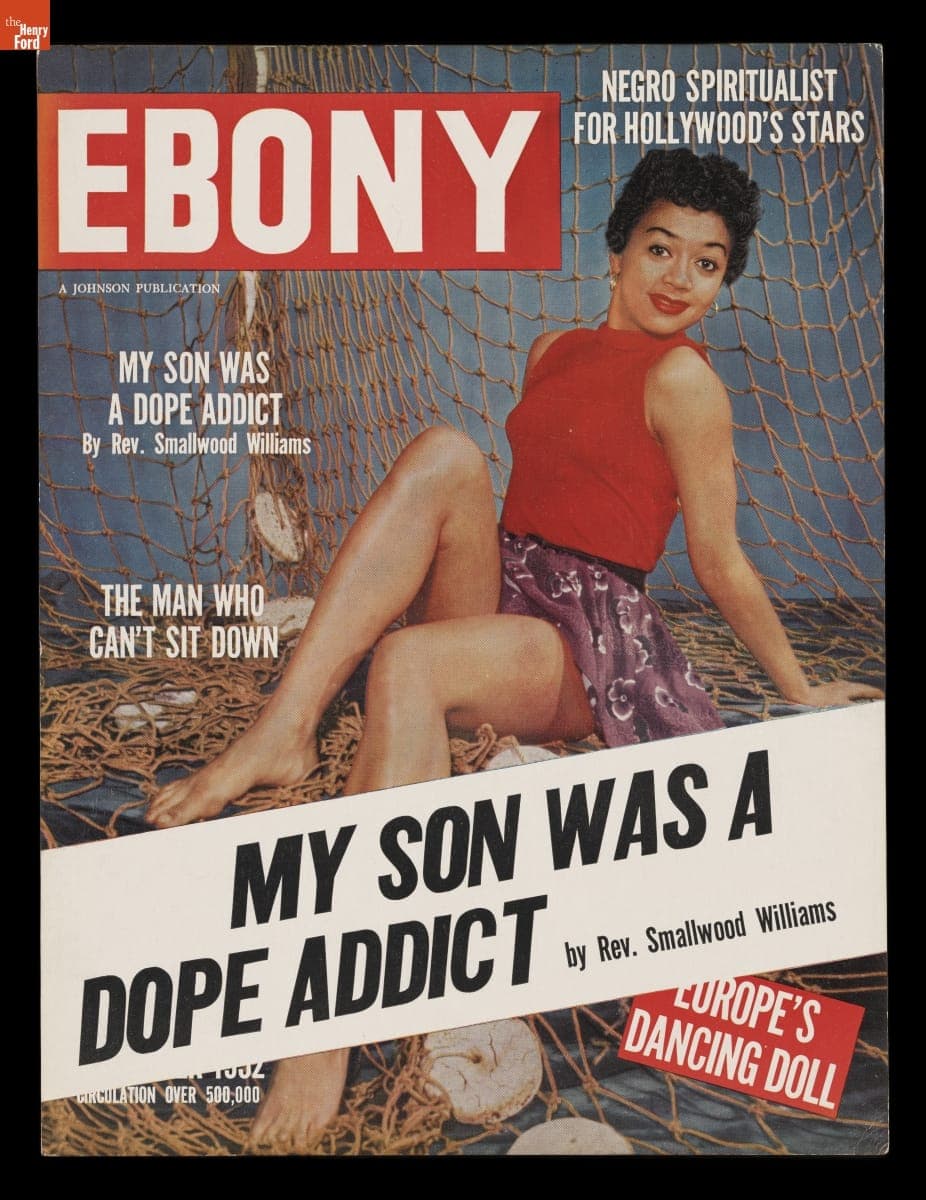 Advertising Poster, Ebony Magazine, September 1952
