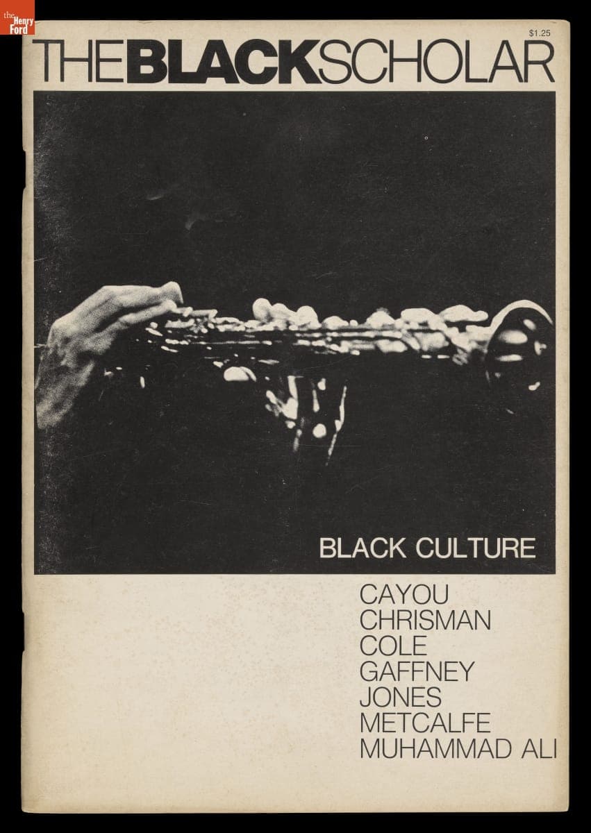 "The Black Scholar," June 1970 Issue, "Black Culture"