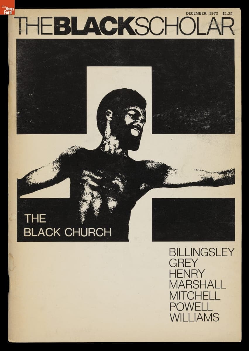"The Black Scholar," December 1970 Issue, "Black Church"