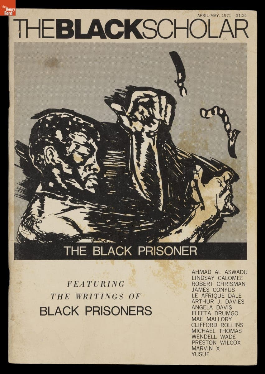 "The Black Scholar," April-May 1971 Issue, "The Black Prisoner"