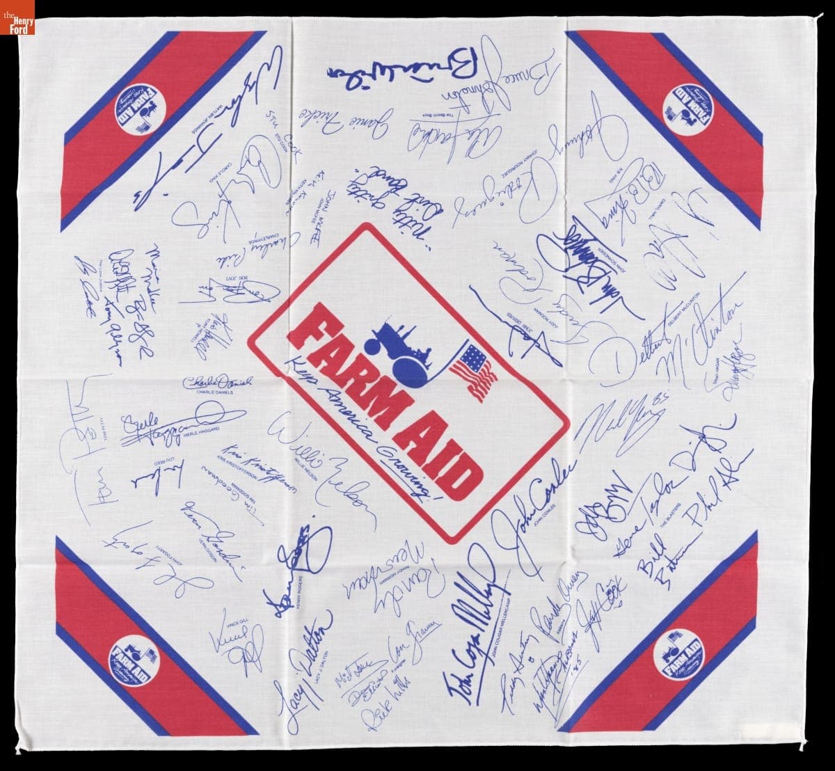 Farm Aid Bandanna, 1985