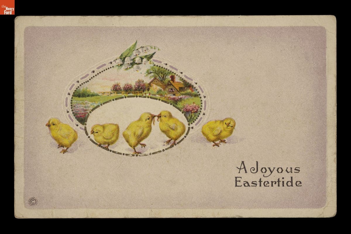 "A Joyous Eastertide," Dated March 2, 1917