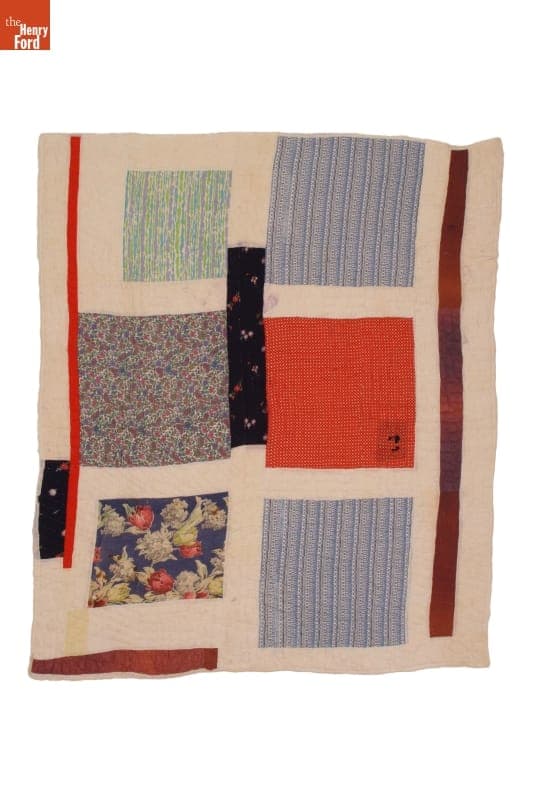 Strip Quilt by Susana Allen Hunter, 1955-1965