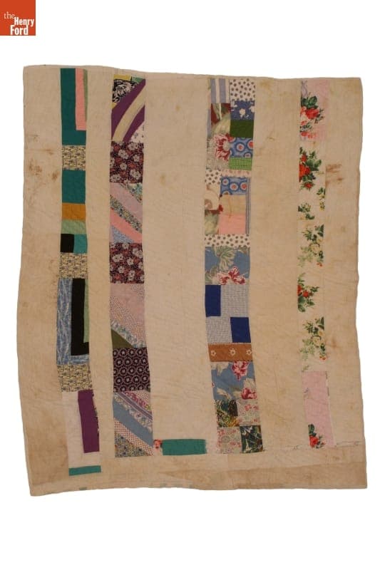 Strip Quilt by Susana Allen Hunter, circa 1965