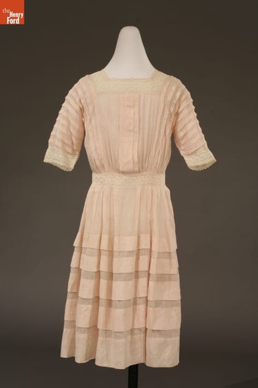 Girl's Dress, Worn by Virginia Palmer Bradfield Ward, circa 1910