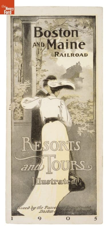 Travel Brochure, "Boston and Maine Railroad Resorts And Tours Illustrated," 1905