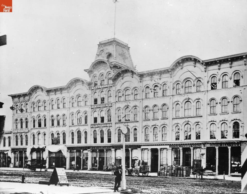 D. M. Ferry & Company Headquarters and Warehouse, Detroit, Michigan, circa 1880