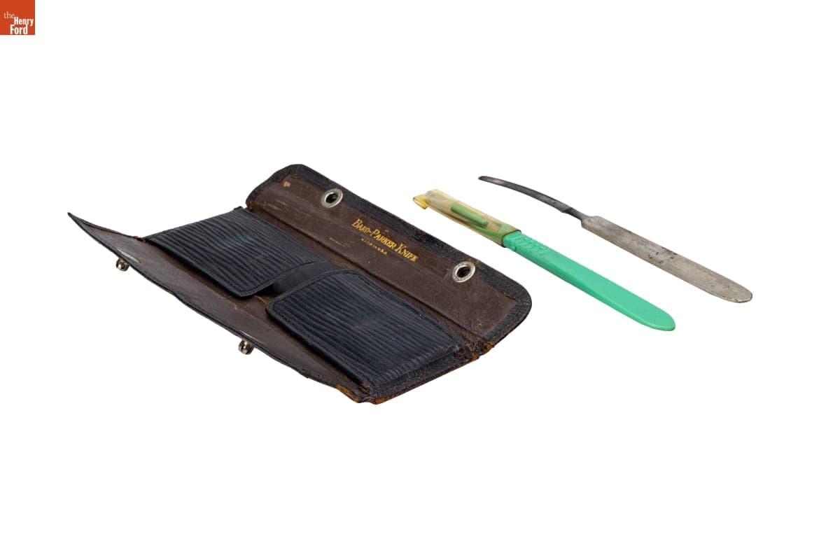 Scalpels with Case, 1915-1956