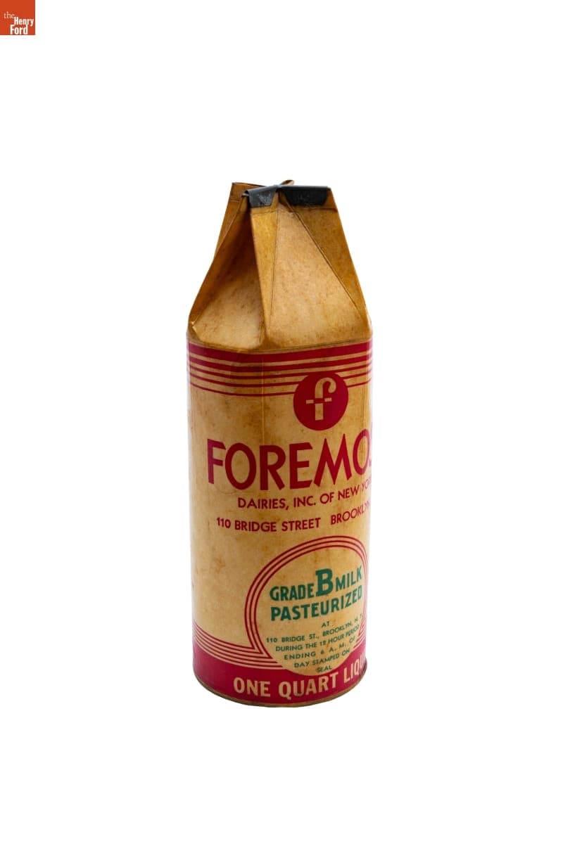 Foremost Dairies, Inc. Milk Carton