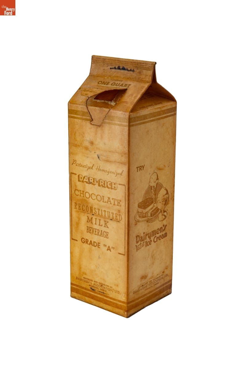 Dari-Rich Chocolate Milk Beverage Carton