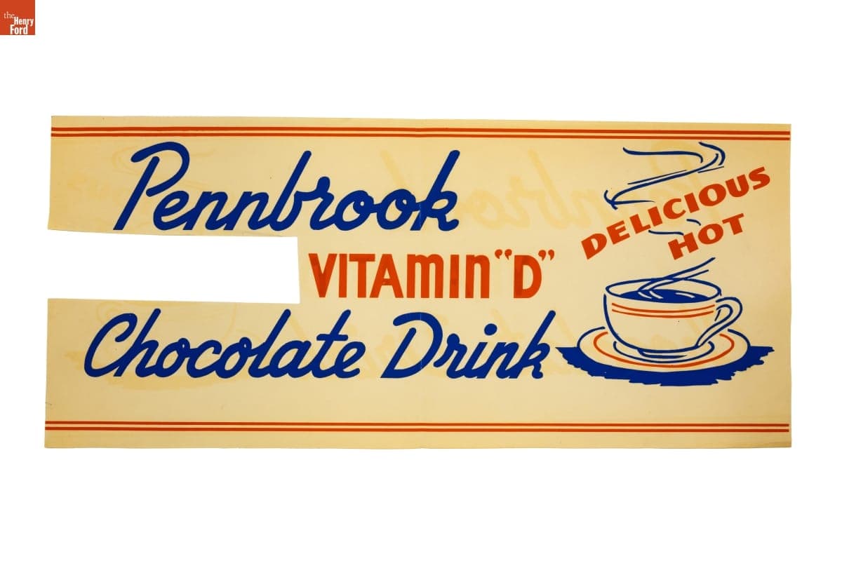 Pennbrook Chocolate Drink Sign