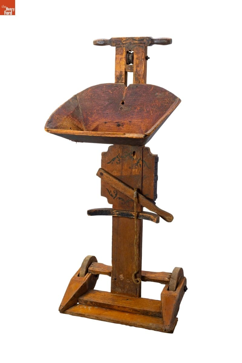Grain Bag Holder, circa 1885