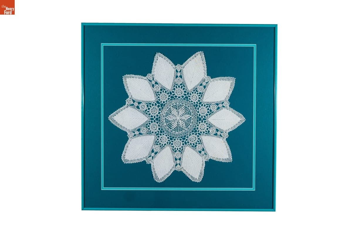 Framed Doily, 1965-1970