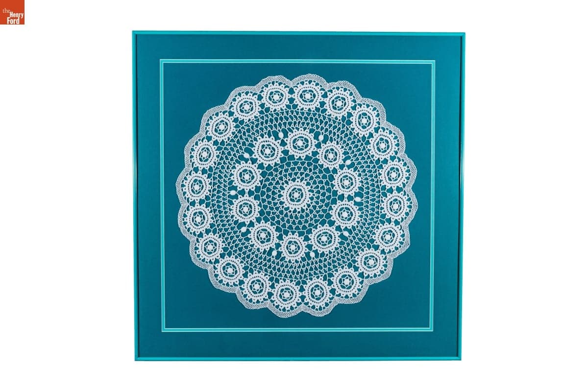 Framed Doily, 1965-1970