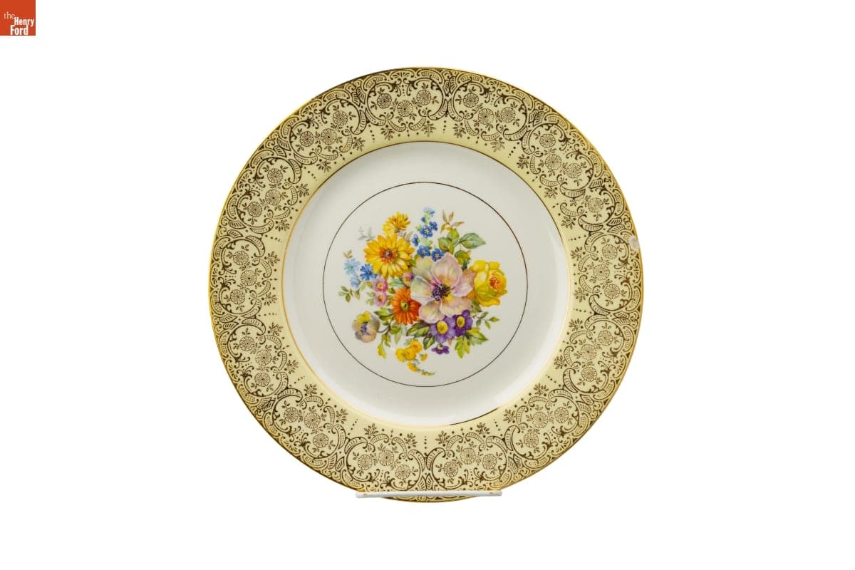 Dinner Plate Used by the Jackson Family, Selma, Alabama