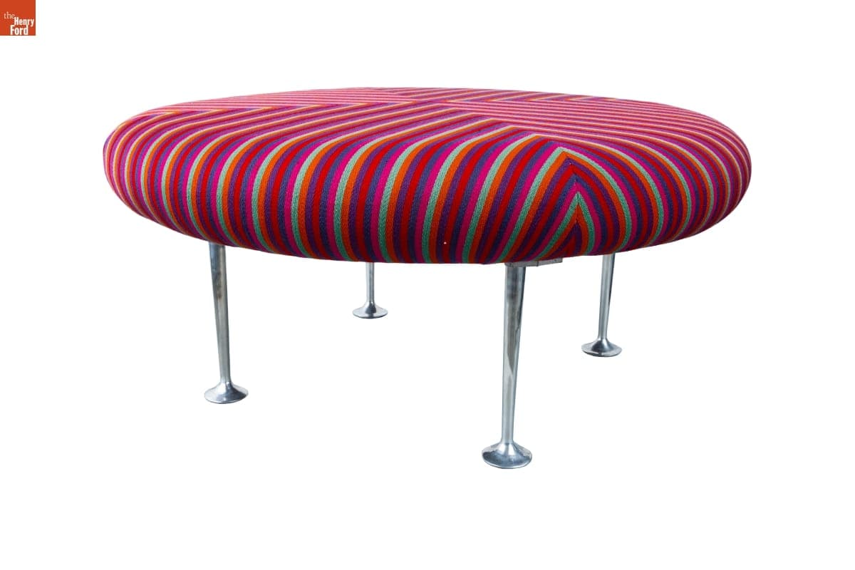 Ottoman Footstool, from The Girard Group Series, 1966-1967