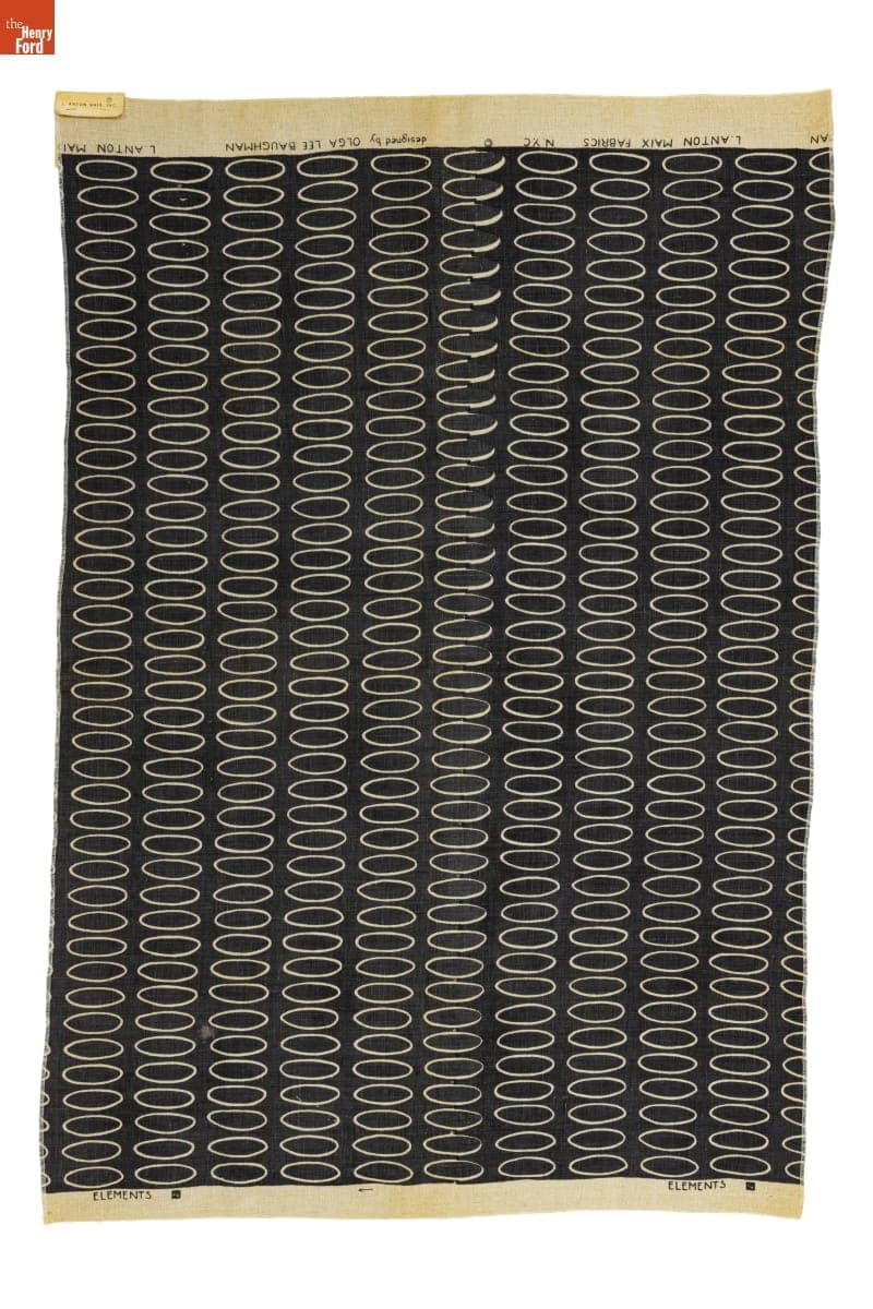 "Elements" Textile, 1952