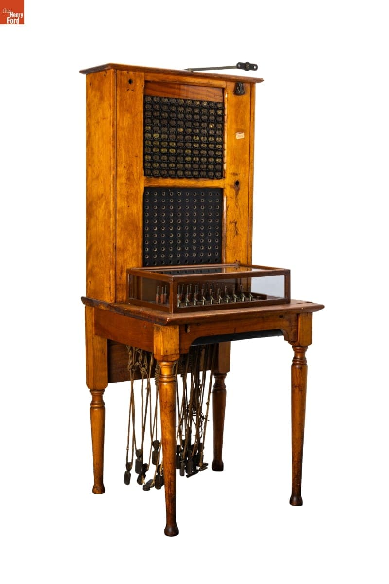 Telephone Switchboard, circa 1900
