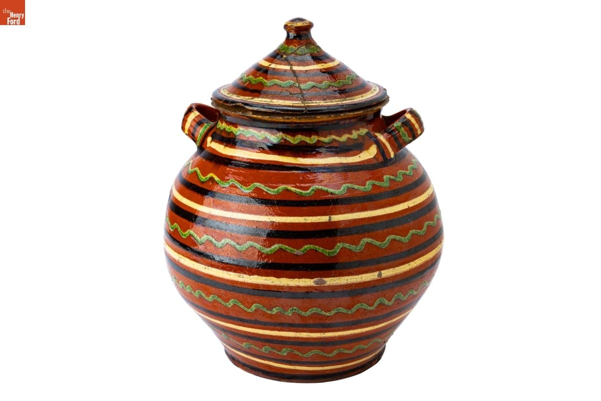 Moravian Sugar Jar, 1786-1821