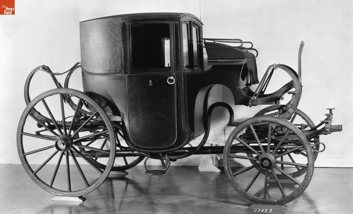 Brougham Built for Exhibition at the World's Columbian Exposition in Chicago, 1893