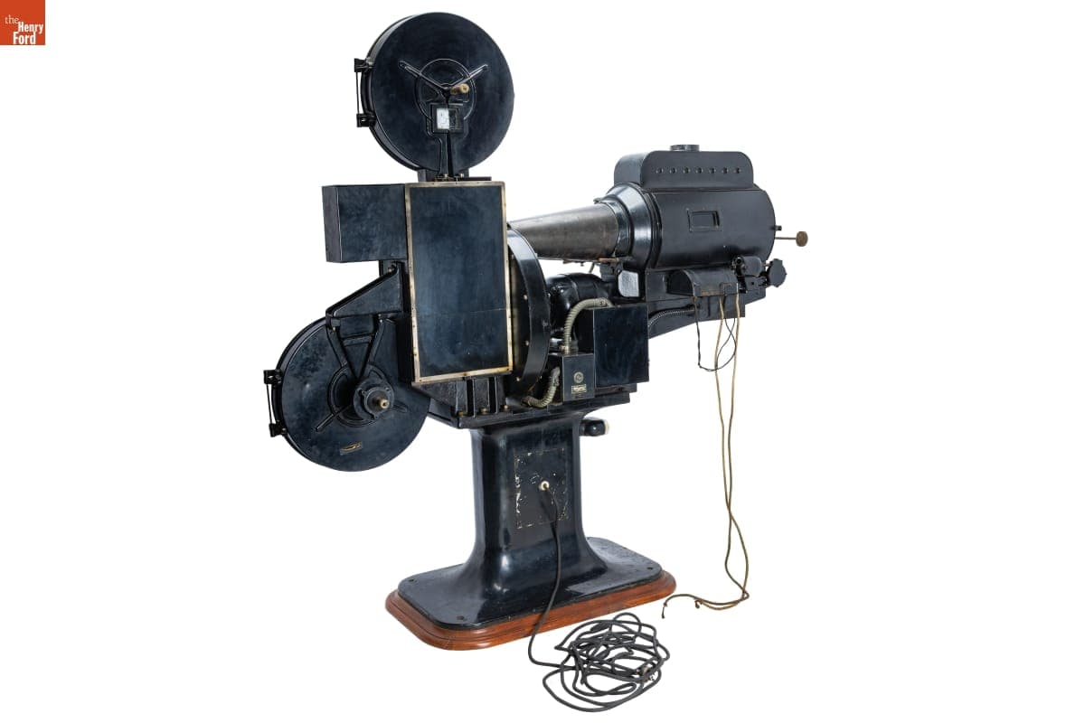 Peerless Arc Lamp Projector and Television Scanning Disc, circa 1930