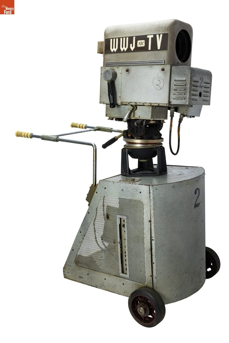 WWJ-TV Television Camera, circa 1950