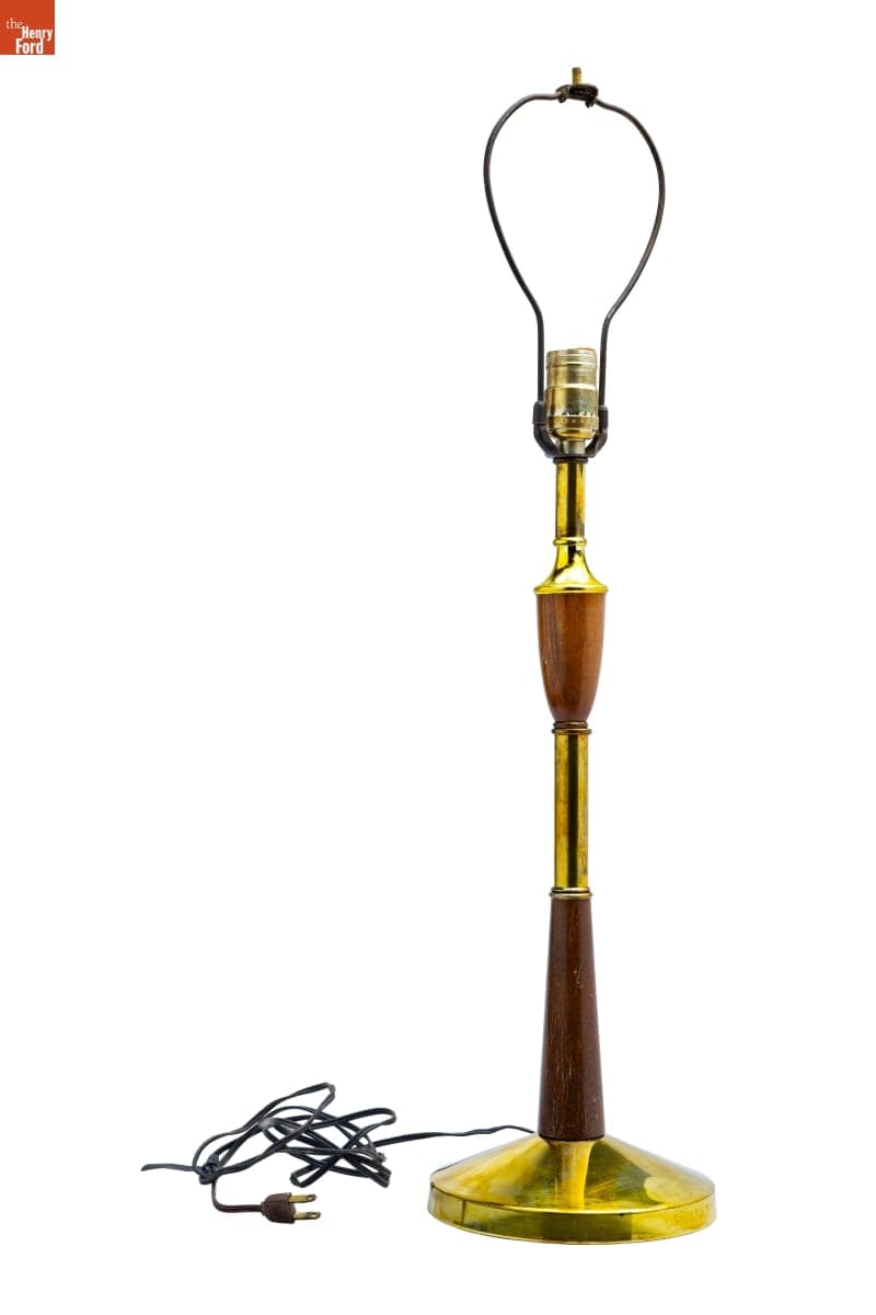 Table Lamp Used by the Jackson Family, Selma, Alabama