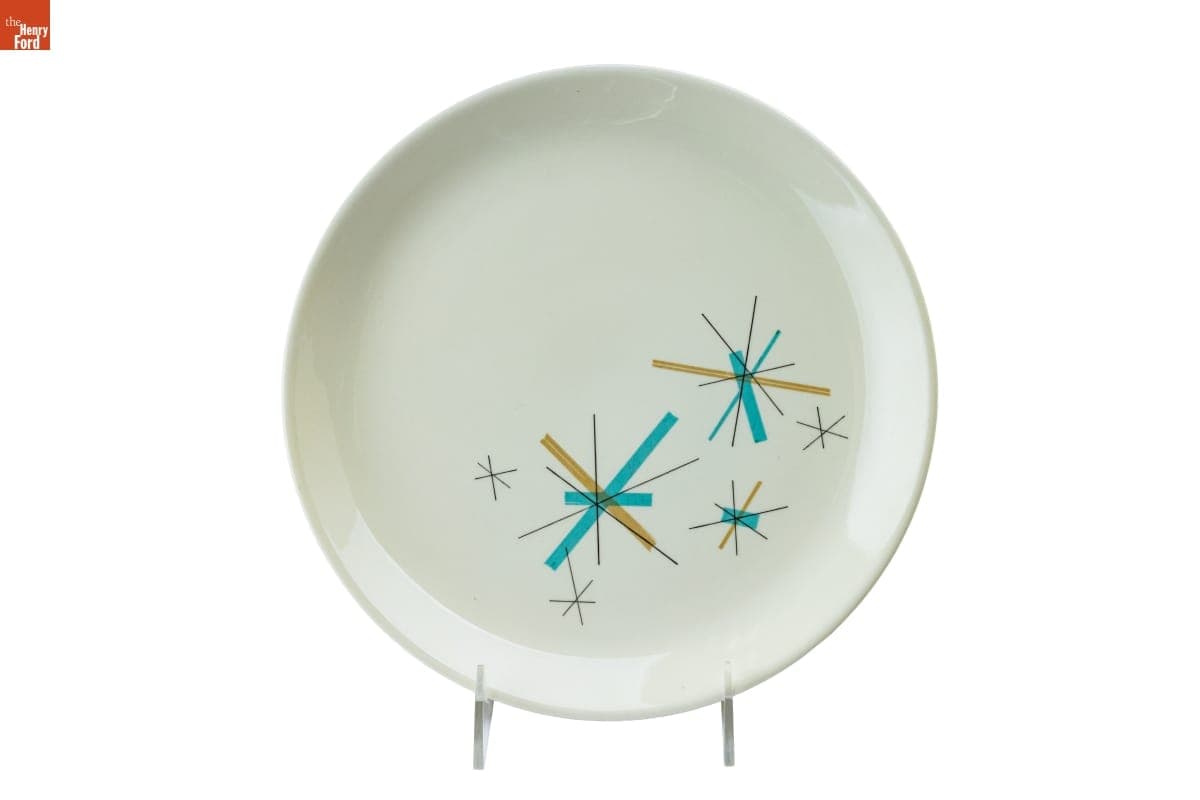 North Star Dinner Plate, 1957-1967