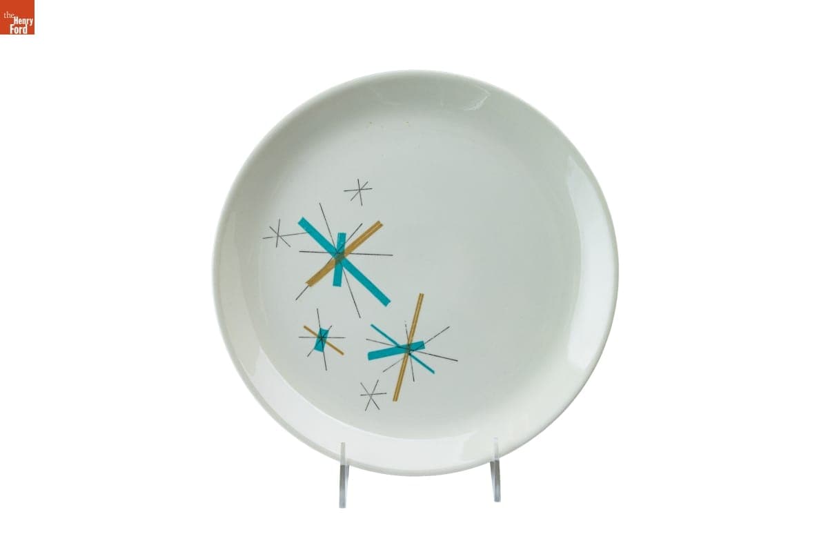 North Star Dinner Plate, 1957-1967