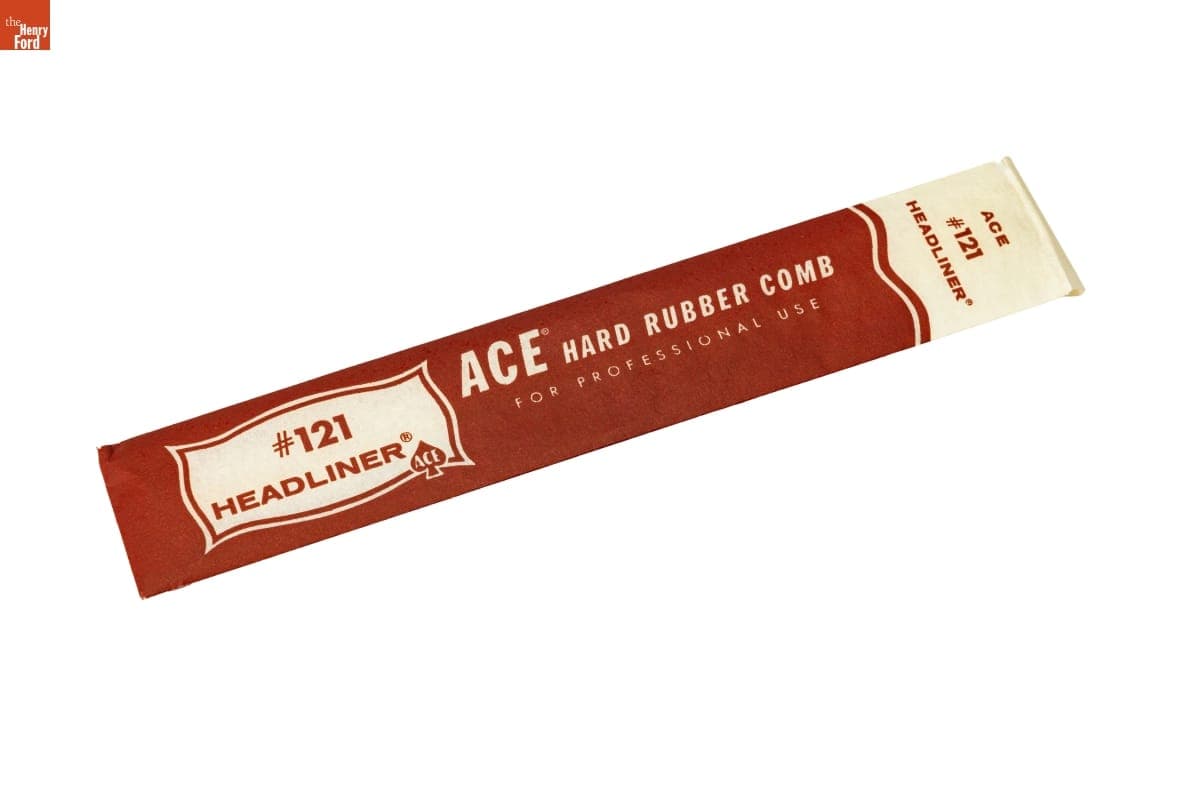 Packaging for Ace Hair Comb, circa 1960