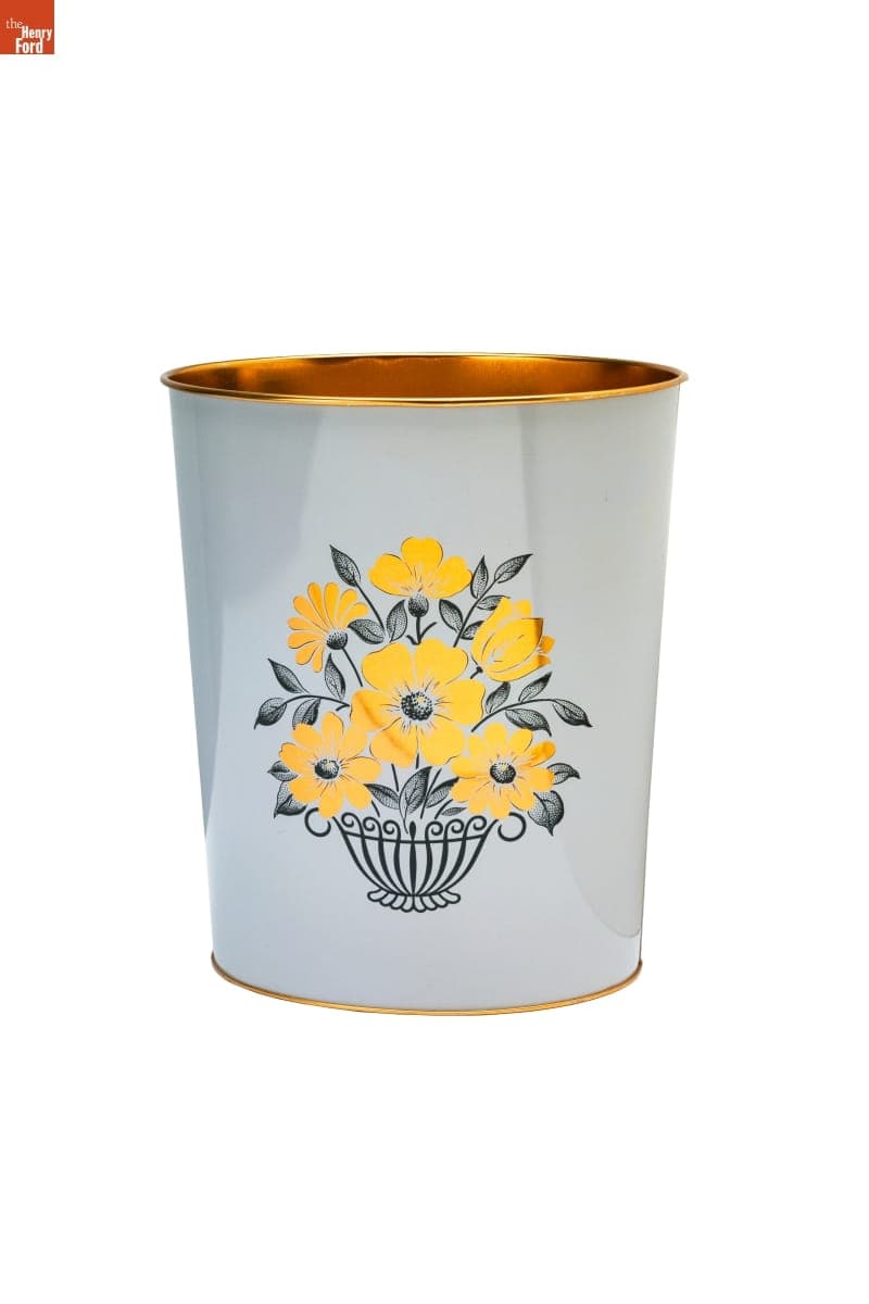 Decoware Wastebasket, 1950-1959