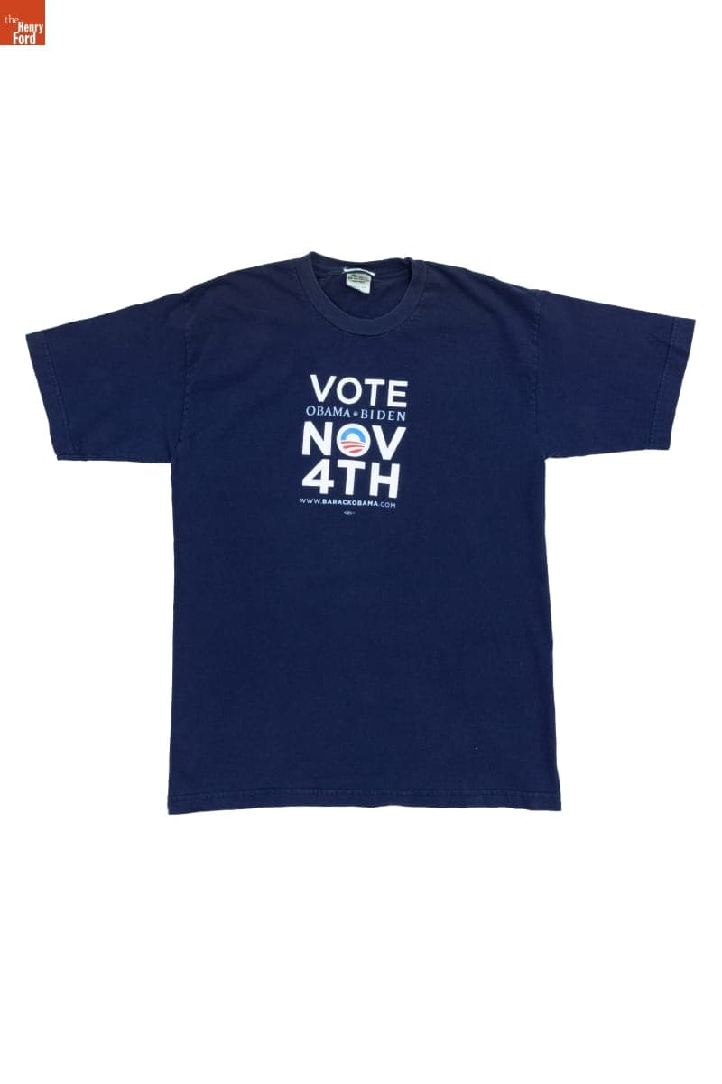Presidential Campaign T-Shirt, "Vote Obama-Biden," 2008