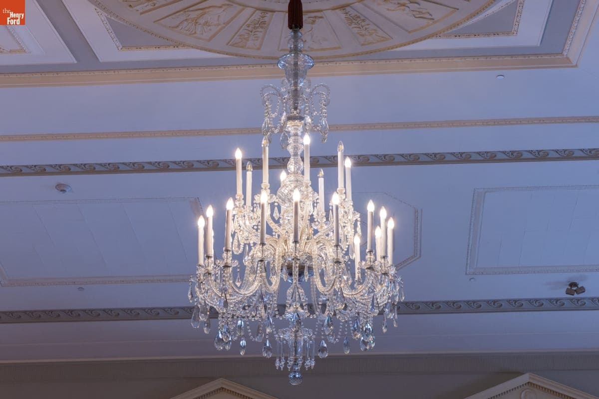 Chandelier Used in the Lovett Hall Ballroom, The Henry Ford