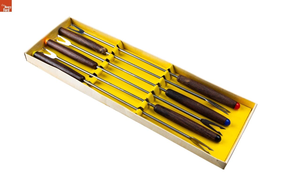 Box of Fondue Forks Used by the Jackson Family, Selma, Alabama