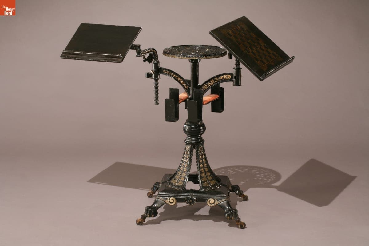 Reading Stand and Dictionary Holder, 1885-1895