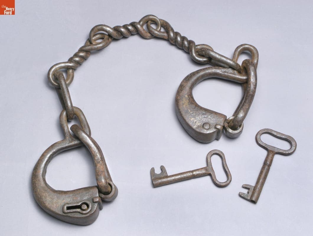 Leg Shackles, 1840-1880