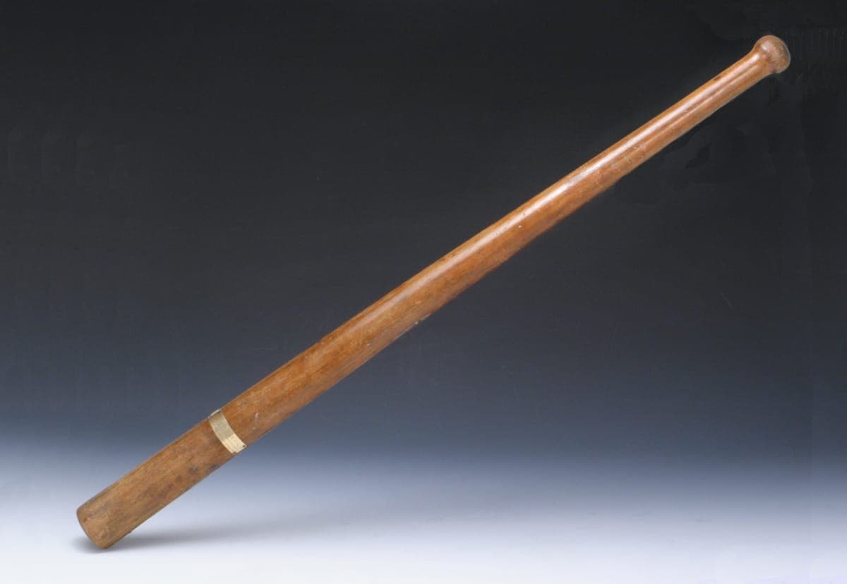 Baseball Bat Presented to John L. McCord for First Prize at the World's Tournament of Base Ball, 1867
